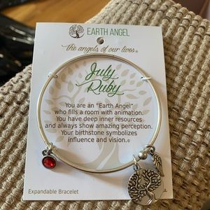 Earth Angel The Angels of Earth Ruby Gift Bracelet Jewelry